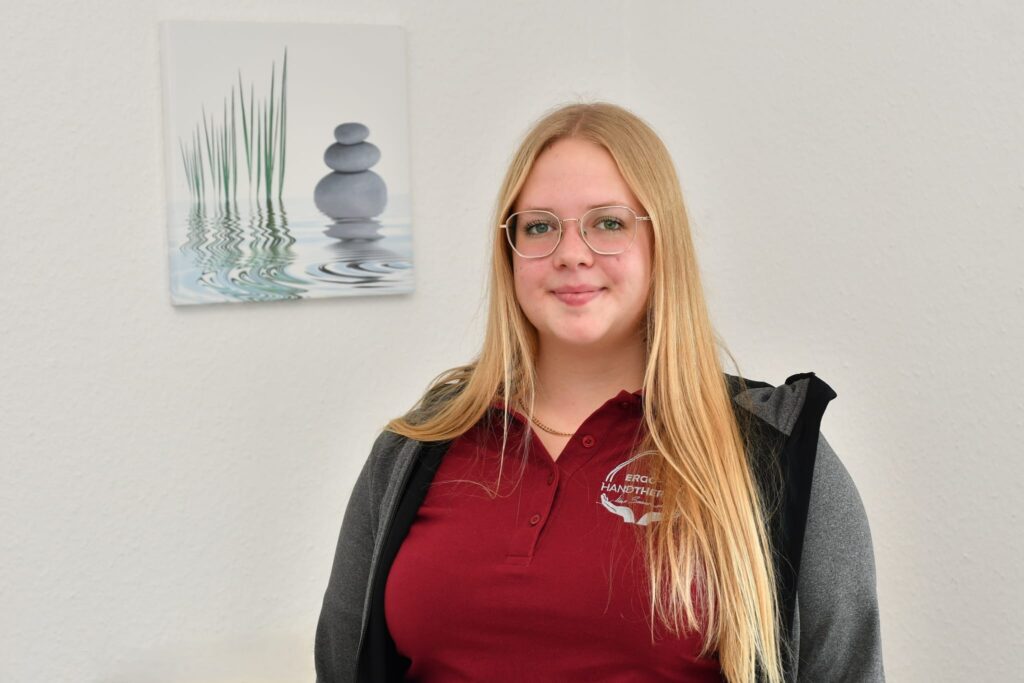 Sarah Blüggel im Portrait