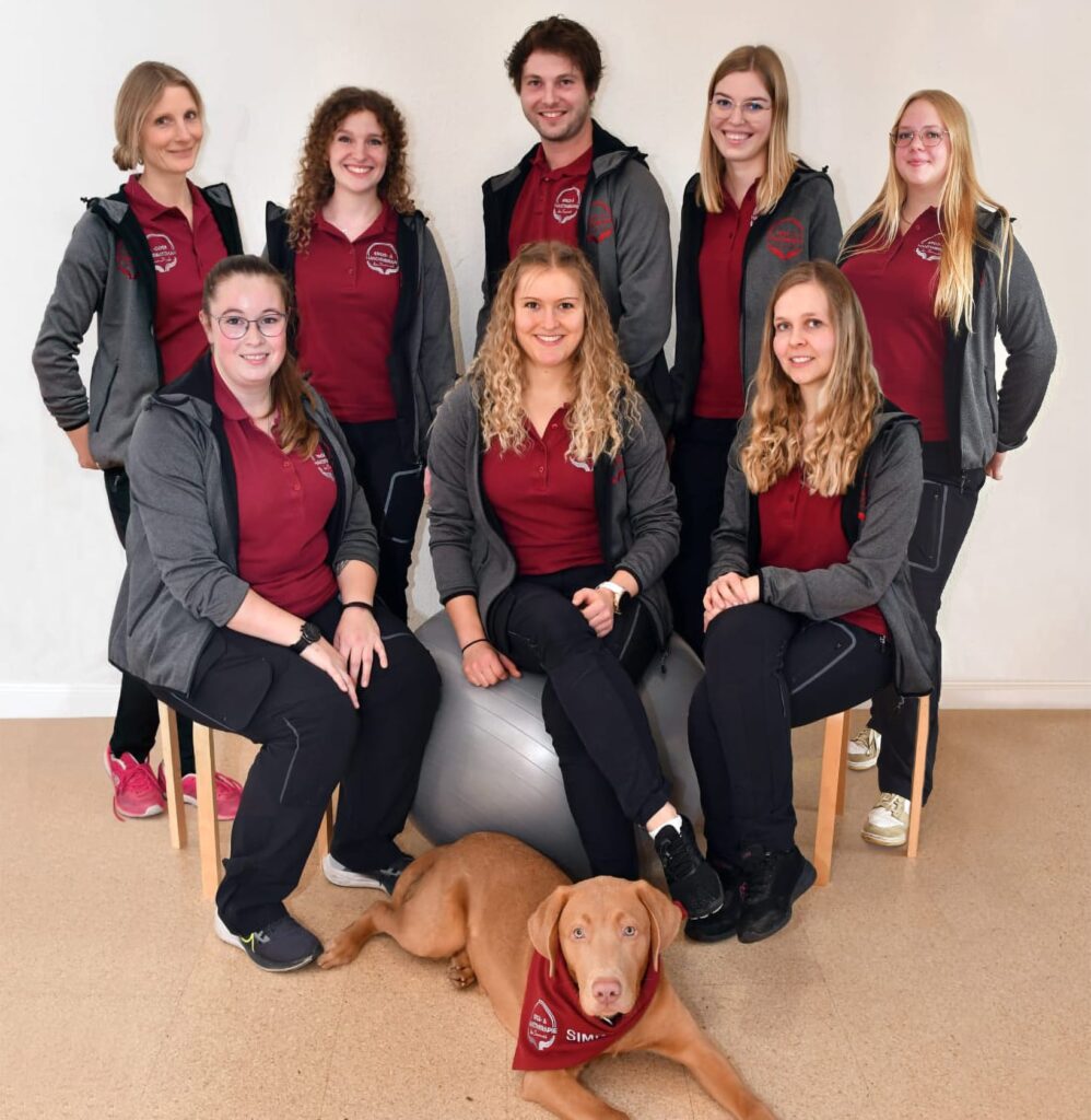 Teamfoto Ergotherapie Lina Sauerwald